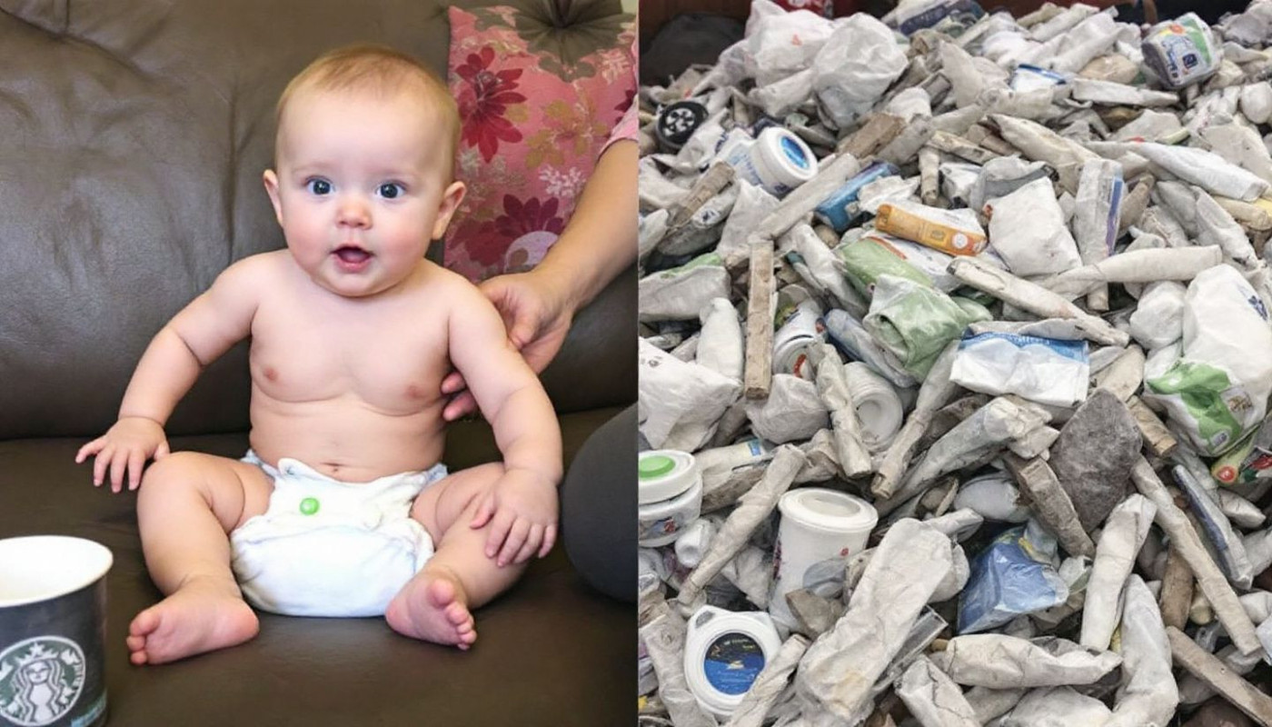 Impact écologique des couches jetables versus réutilisables